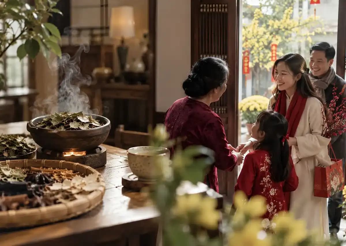 Xông nhà tẩy uế và xông đất đầu năm có giống nhau?
